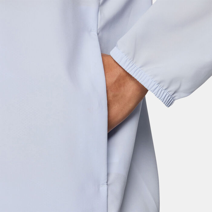 نايكي جاكيت التمرين فورم دراي-فِت فيرستايل للرجال رمادي image number 2