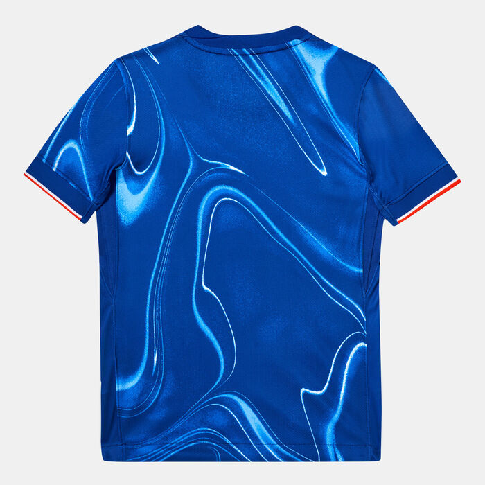 نايكي تيشيرت كرة القدم تشيلسي F.C.دراي فت ستاديوم جيرسي للاطفال أزرق image number 1