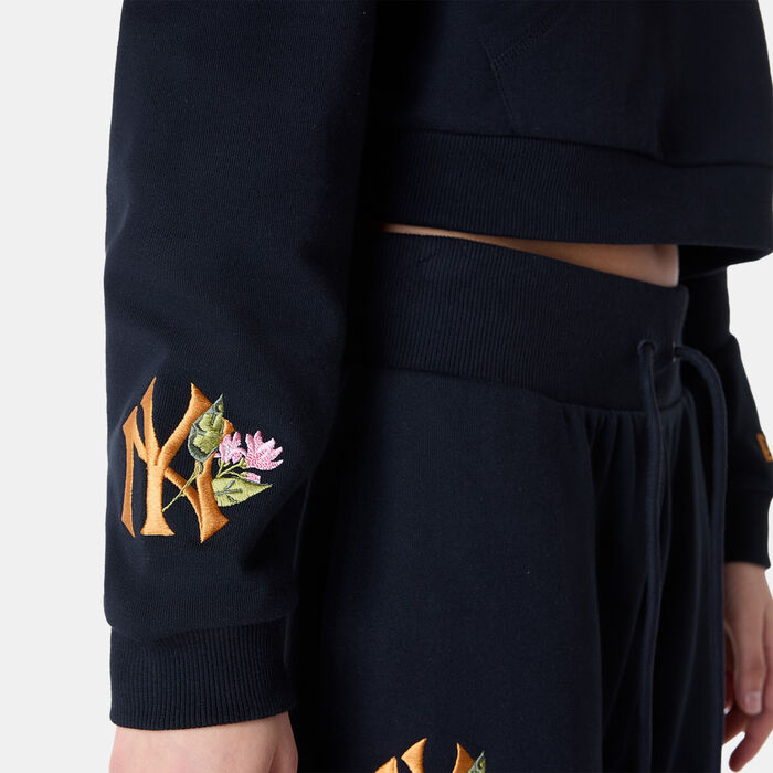 نيو ايرا هودي ام ال بي نيويورك يانكيز للنساء أسود image number 4