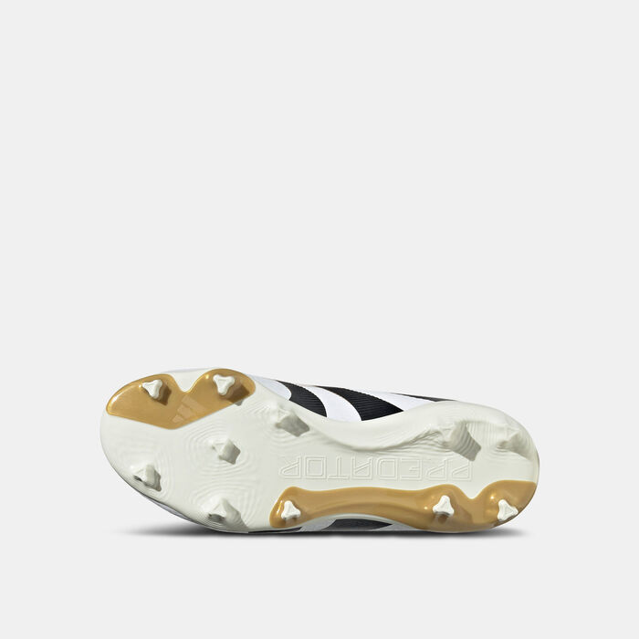 اديداس حذاء كرة القدم بريداتور ليج لأرضيات ملاعب العشب الطبيعي/ الأرضيات المتعددة للأطفال أبيض image number 3