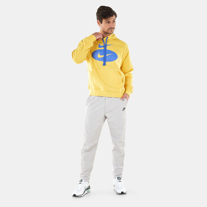 نايكي هودي سبورتسوير سووش ليج فليس للرجال أصفر image number 2