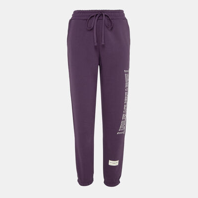 ذا چيفينج موڤمنت بنطال كوليجك فونت للنساء أحمر