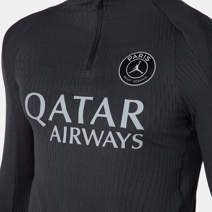 نايكي تيشيرت كرة القدم باريس سان جيرمان سترايك إيليت فورث دراي-فت دريل للرجال رمادي image number 3