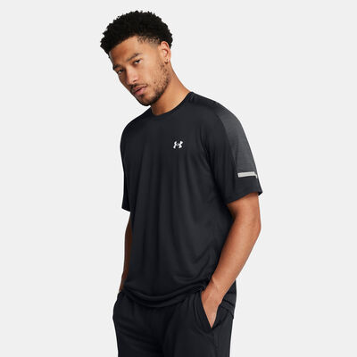 اندر ارمر تيشيرت تمرين تيك متعدد الاستخدامات للرجال أسود