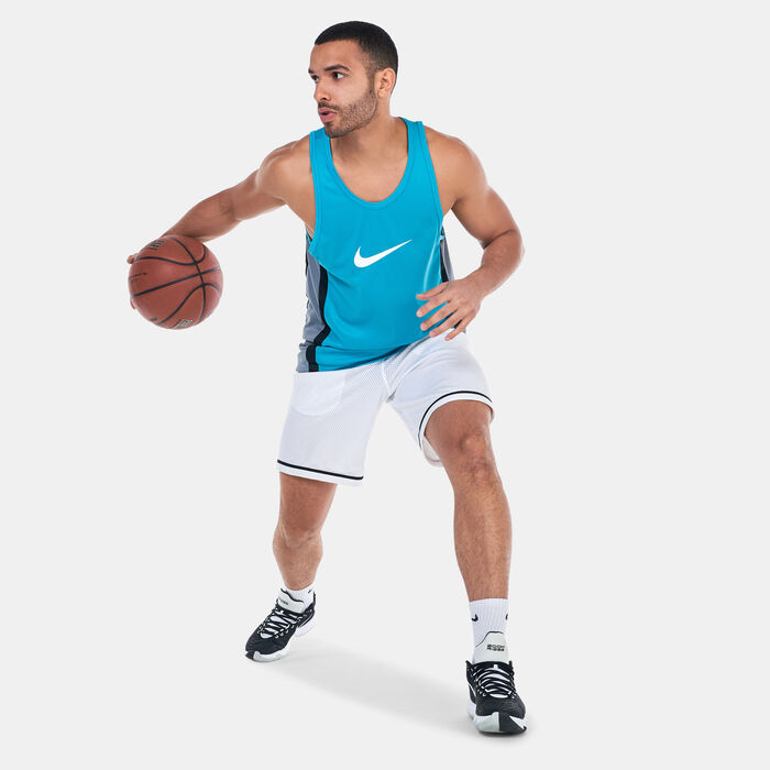 نايكي تيشيرت كرة السّلة ايكون دراي-فِت للرجال أخضر image number 2