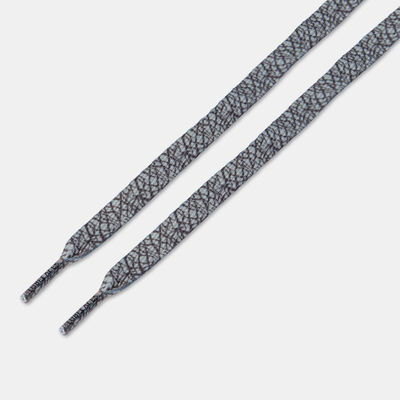 تيوبليسز رباط حذاء مسطح (5 قطع) رمادي