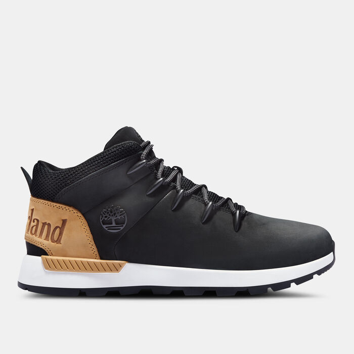 تمبرلاند حذاء سبرينت تريكر برقبة متوسطة الارتفاع للرجال أسود image number 0