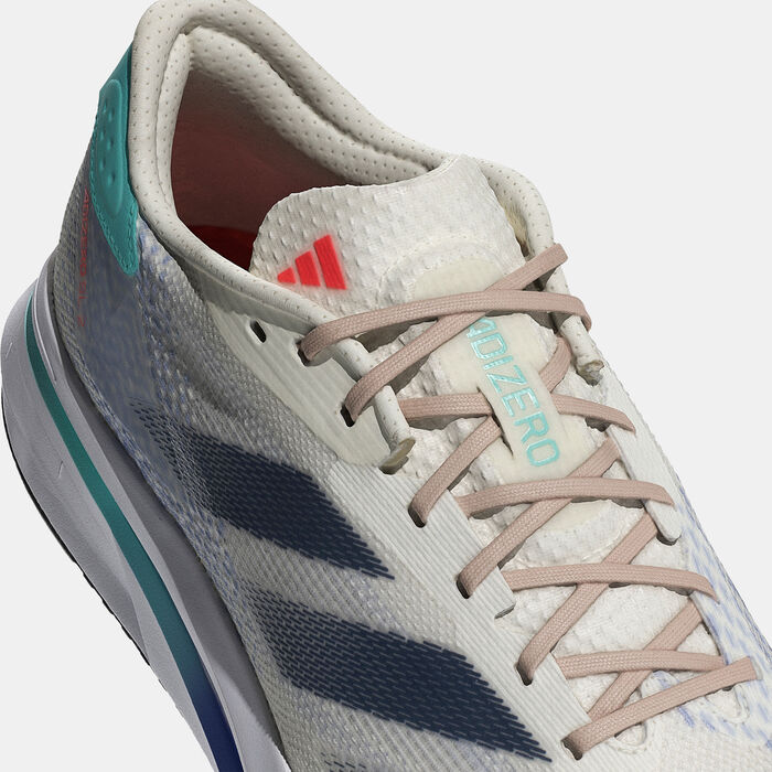 اديداس حذاء الجري اديزيرو SL2 للرجال أبيض image number 4