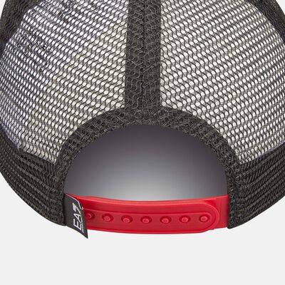 اي ايه 7 امبوريو ارماني قبعة البيسبول أحمر