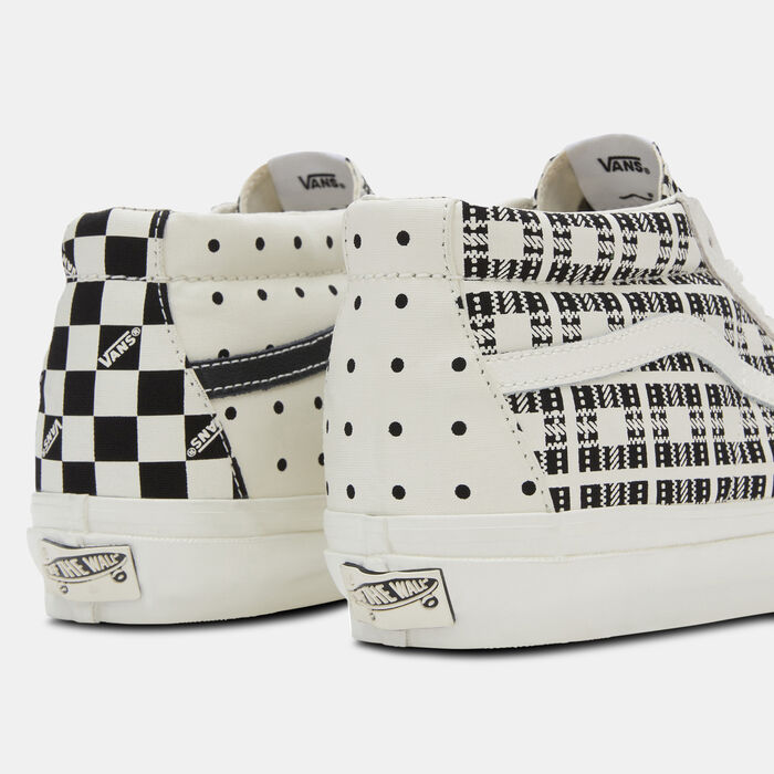 فانس حذاء سكيت ريشيو 83 ال اكس برقبة متوسطة بنمط كلاش للجنسين متعدد image number 4