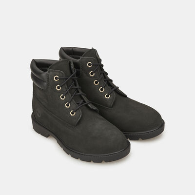 تمبرلاند حذاء 6-إنش ووتر ريزيستنت بيسك للاطفال أسود