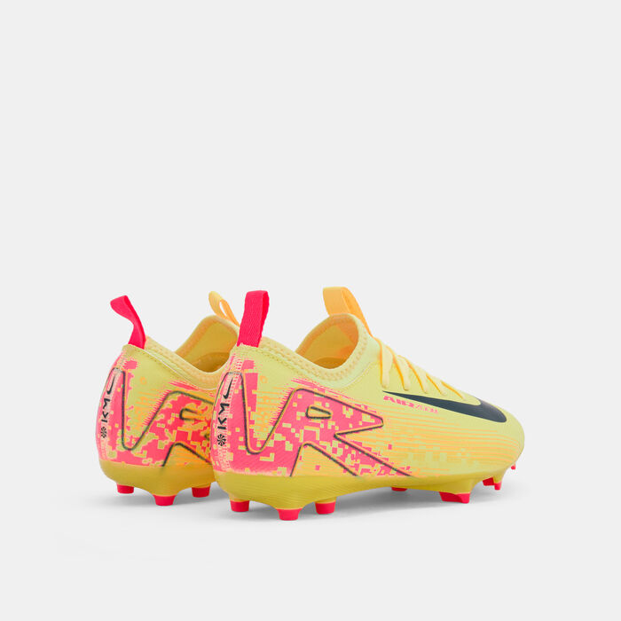 نايكي حذاء كرة القدم كيليان امبابي ميركوريال فيبور 16 اكاديمي للملاعب المتعددة للاطفال برتقالي image number 2