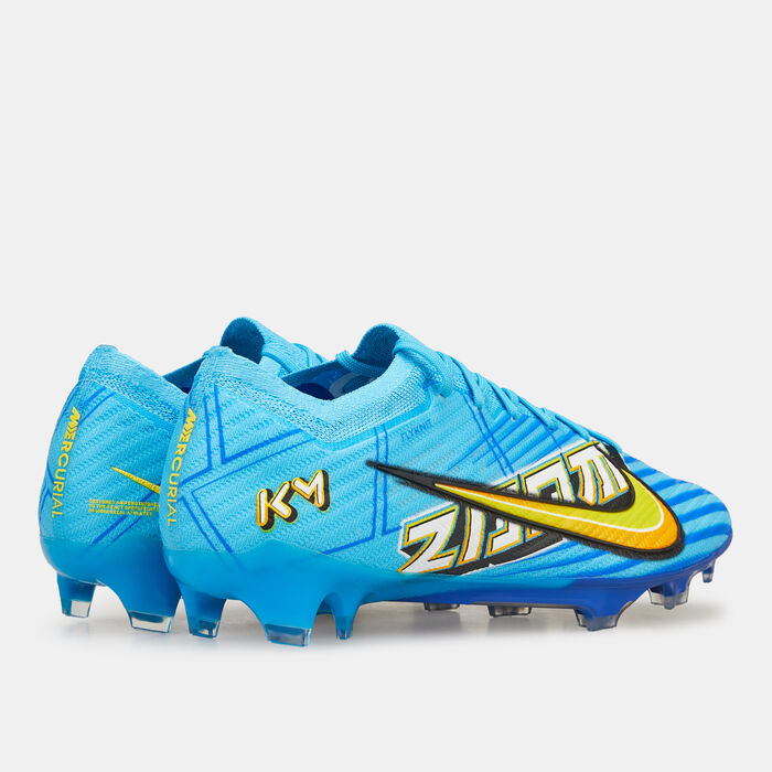 نايكي حذاء كرة القدم زووم ميركيوريال فيبور 15 ايليت كي ام لملاعب العُشب الطبيعي للرجال أزرق image number 3