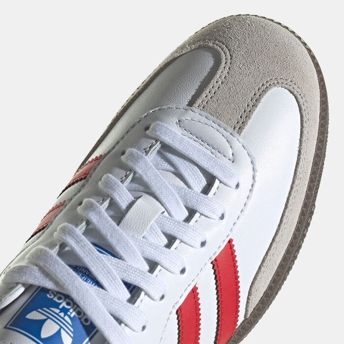 اديداس اورجينال حذاء سامبا او جي للرجال أبيض image number 4