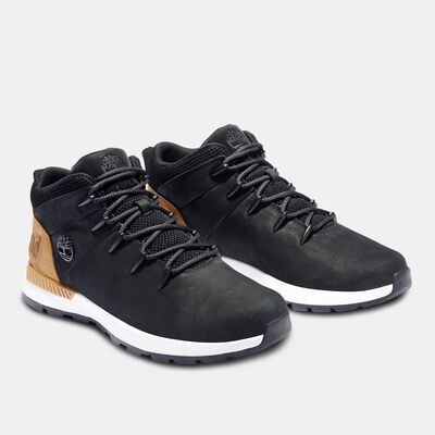 تمبرلاند حذاء سبرينت تريكر برقبة متوسطة الارتفاع للرجال أسود