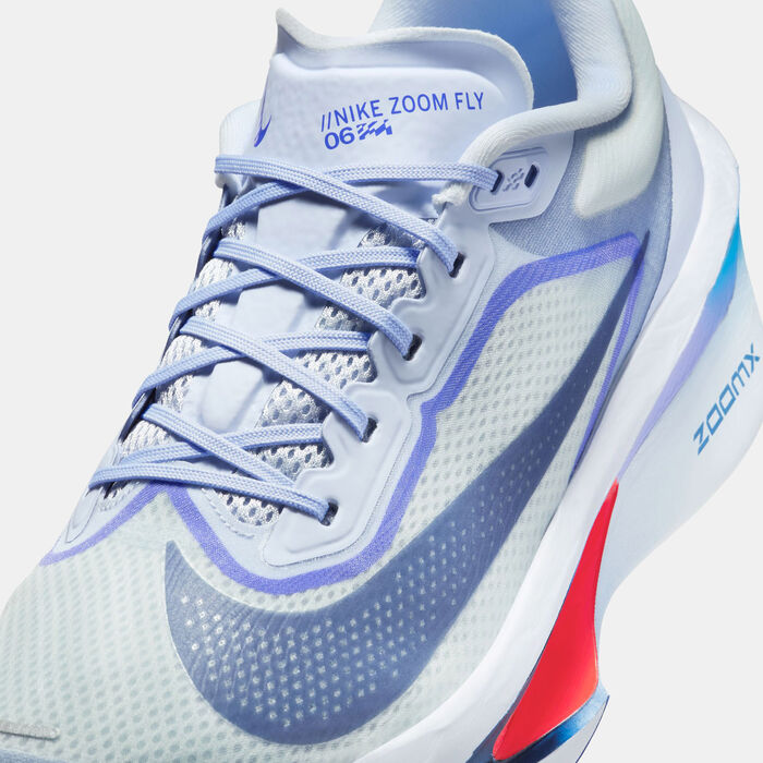 نايكي حذاء الجري زوم فلاي 6 رود للرجال بنفسجي image number 4