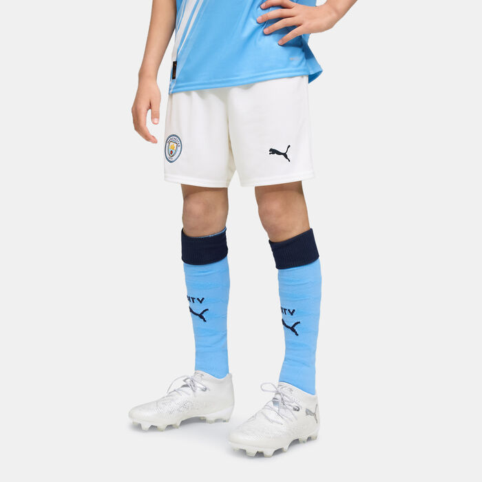 بوما شورت مانشيستر سيتي 25/26 هوم ريبليكا للأطفال أزرق image number 0