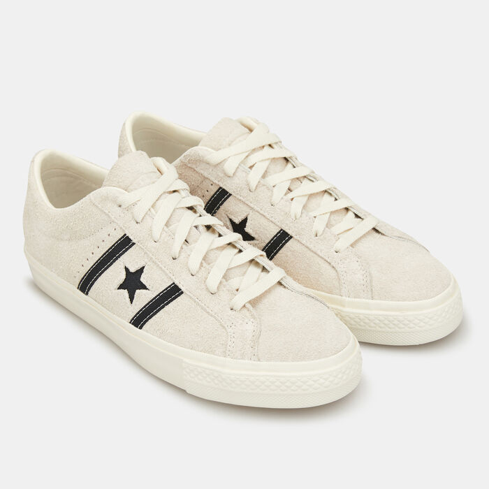 كونفرس حذاء ون ستار اكاديمي برو سويد للرجال أبيض image number 2