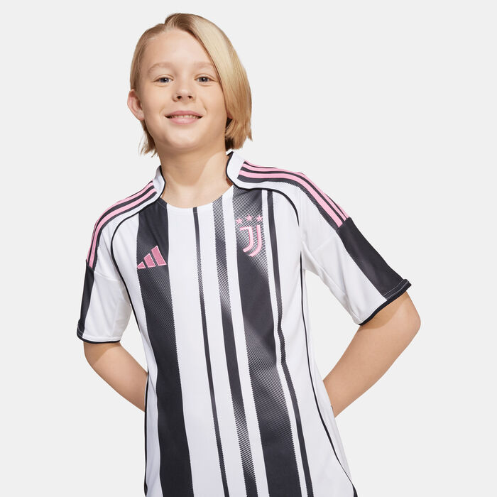 اديداس تيشيرت كرة القدم يوفنتوس 26/25 الأساسي ريبليكا للأطفال أبيض image number 2