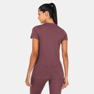 بوما تيشيرت بيرفورمانس لوجو للنساء بنى