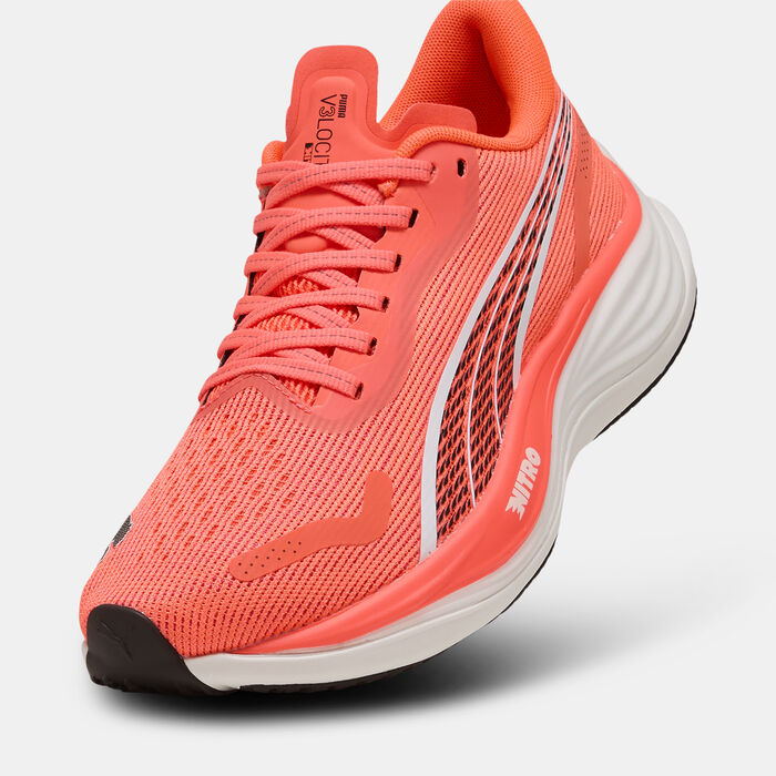 بوما حذاء الجري فيلوسيتى NITRO 3 للنساء أحمر image number 4