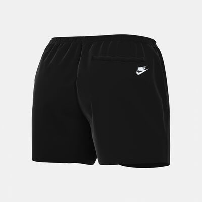 نايكي شورت كلوب فرنش تيري فلو للرجال أسود