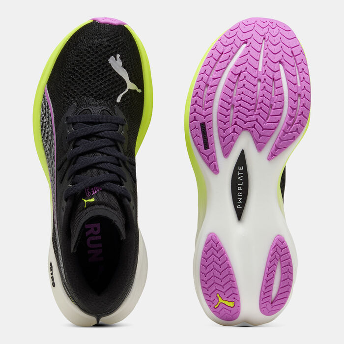 بوما حذاء الجري ديفييت NITRO 3 للنساء أسود image number 3