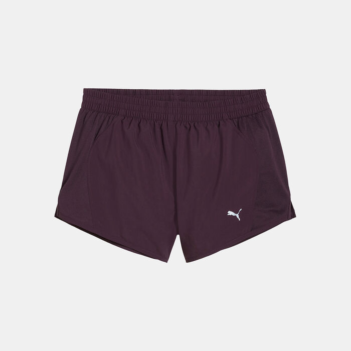 بوما شورت الجري رن فيفوريت فيلوسيتي للنساء أحمر image number 0