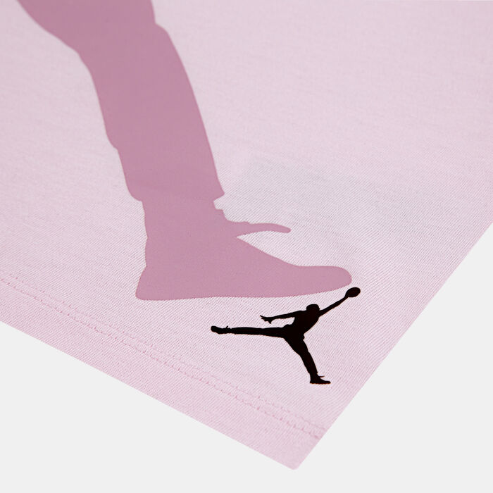 جوردن تيشيرت هيدن إن بلاين سايت للأطفال وردي image number 3