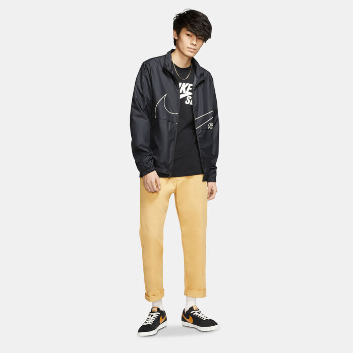 نايكي تيشيرت إس بي سكيت لوجو للرجال أسود image number 4