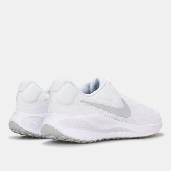 نايكي حذاء الجري ريفولوشن 7 رود للرجال أبيض image number 3