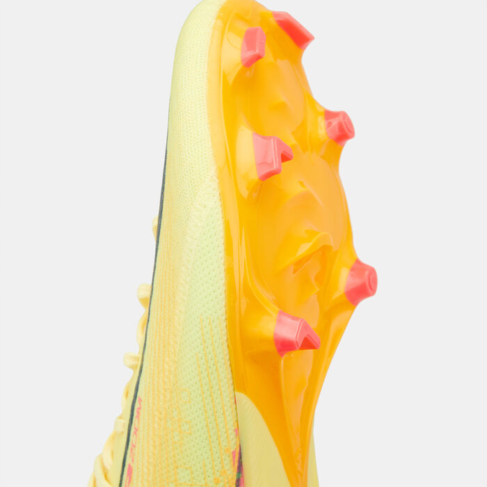 نايكي حذاء كرة القدم كيليان امبابي ميركوريال سوبرفلاي 10 اكاديمي للملاعب المتعددة للرجال أصفر image number 4
