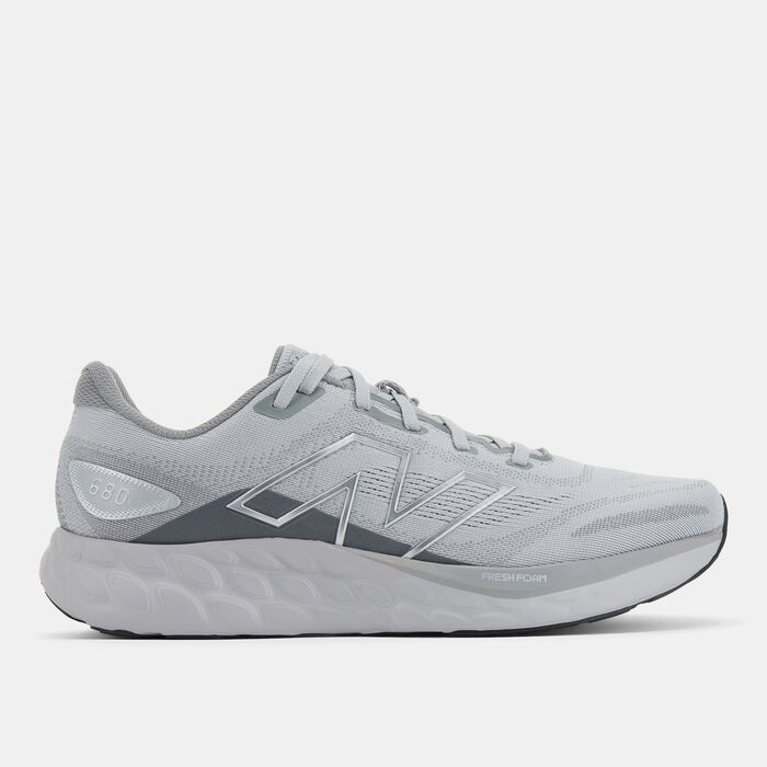 نيو بالانس حذاء الجري فريش فوم 680 v8 للرجال فضي image number 0