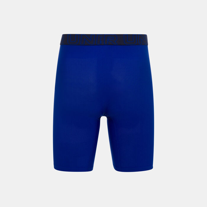 اندر ارمر بوكسر بيرفورمنس تيك بوكسر جوك الشبكي للرجال (عبوة من 3 قطع) أزرق image number 5