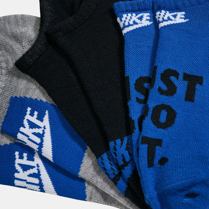 نايكي جوارب ايفريداي لايتويت نو-شو للاطفال الكبار (3 أزواج) متعدد image number 1