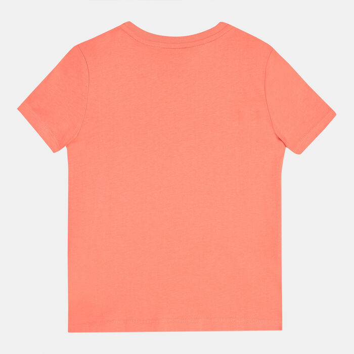 بوما تيشيرت الفا للاطفال الكبار برتقالي image number 1