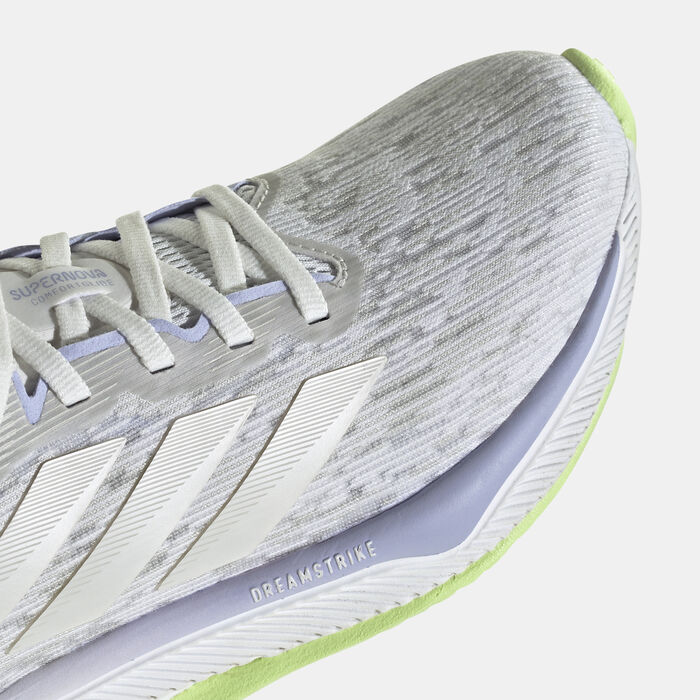 اديداس حذاء الجري سوبرنوفا كومفورت جليد للنساء رمادي image number 4