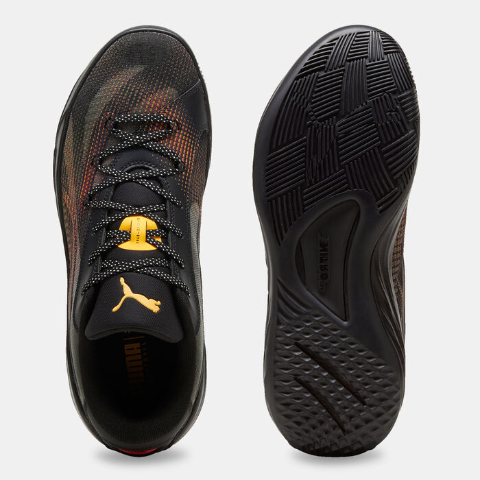 بوما حذاء كرة السلة اول برو نيترو للرجال أسود image number 3