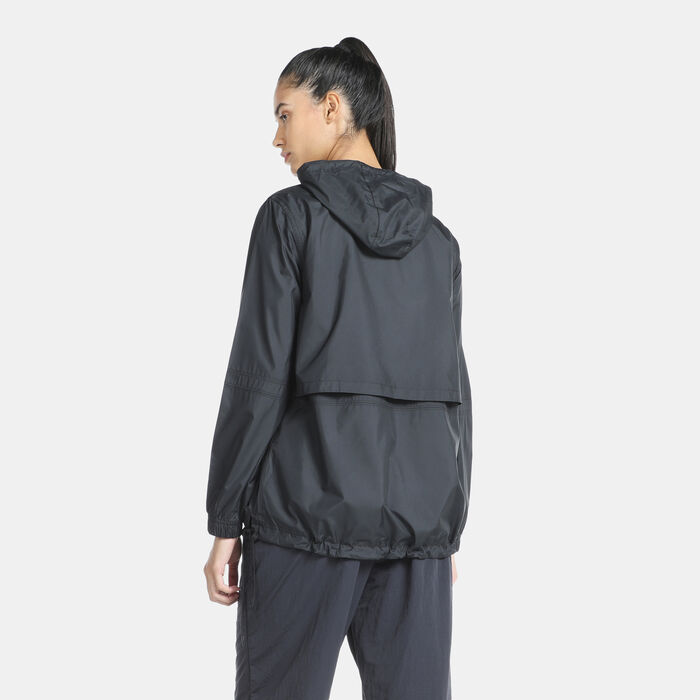 نايكي جاكيت سبورتسوير ريبل للنساء أسود image number 1