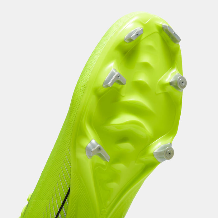 نايكي حذاء كرة القدم ميركوريال سوبرفلاي 10 اكاديمي للملاعب المتعددة للرجال أخضر image number 4