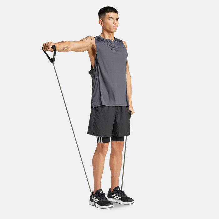 اديداس شورت التمرين تك-فت كومبريشن للرجال أسود image number 2