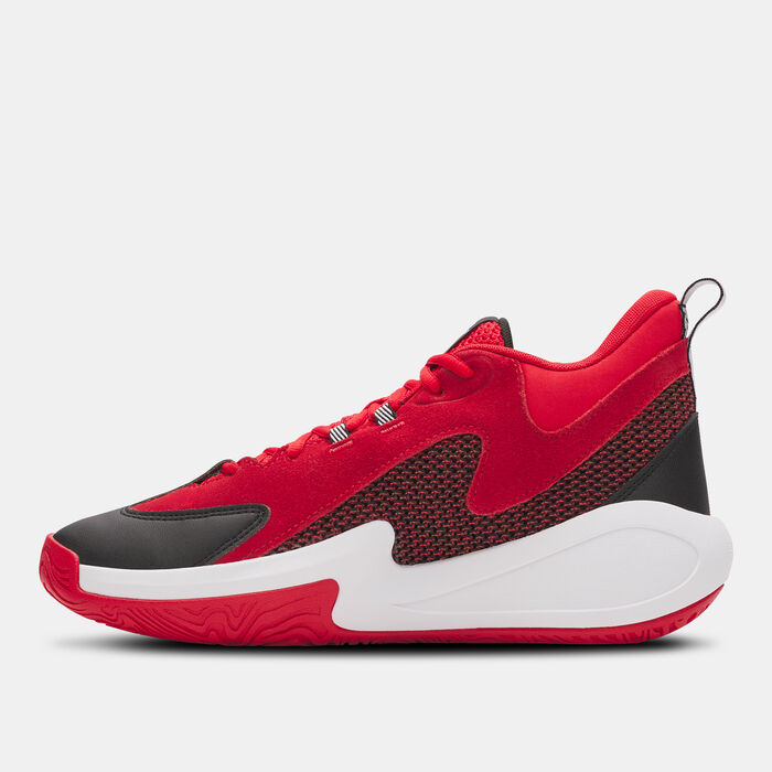 اندر ارمر حذاء كرة السلة كاري 3Z 25 SDE أحمر image number 2