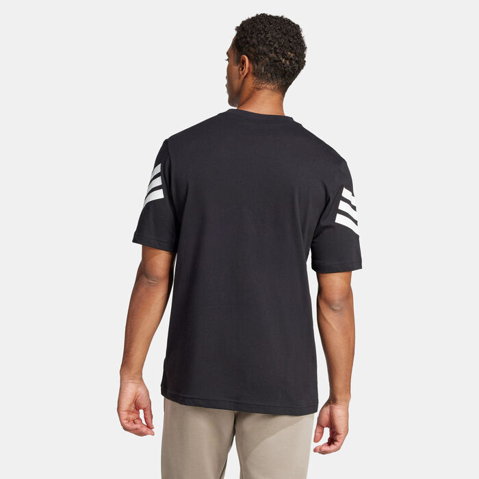 اديداس تيشيرت فيوتشر ايكونز 3-ستريبس للرجال أسود image number 1