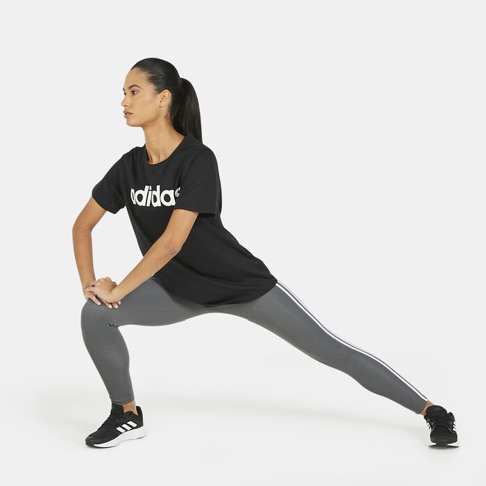 اديداس ليقنز ديزايند 2 موف 3- سترايبس 7\8 سترايبس للنساء أبيض image number 2