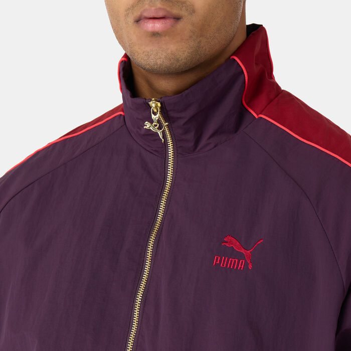 بوما جاكيت بلاي لاود T7 للركض بنفسجي image number 3