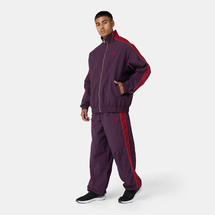 بوما جاكيت بلاي لاود T7 للركض بنفسجي image number 2