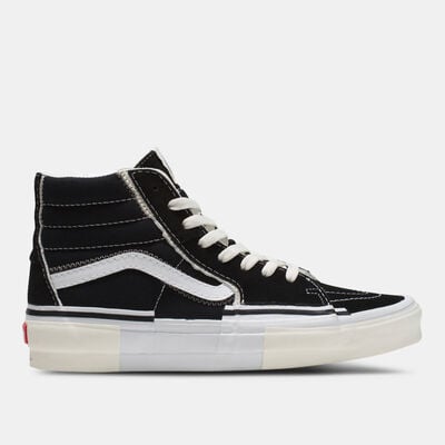 فانس حذاء Sk8-Hi ريكونستراكت للرجال والنساء أسود