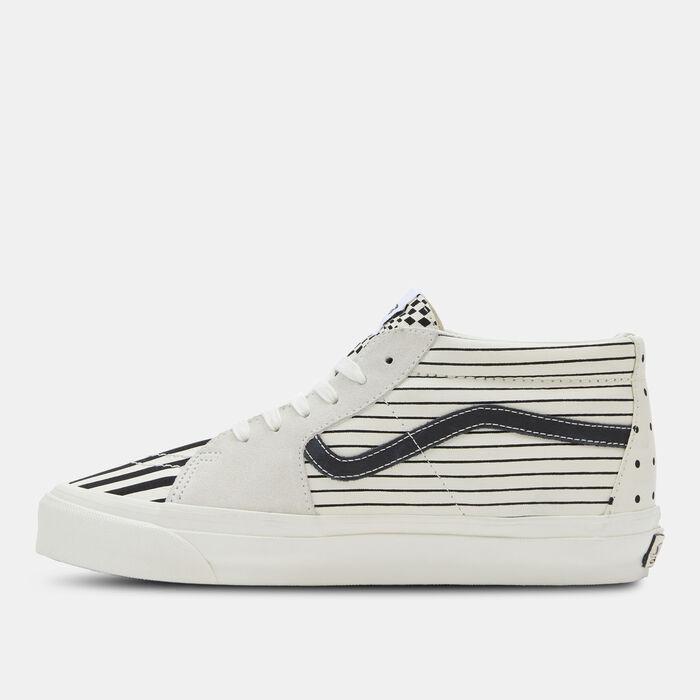 فانس حذاء سكيت ريشيو 83 ال اكس برقبة متوسطة بنمط كلاش للجنسين متعدد image number 2