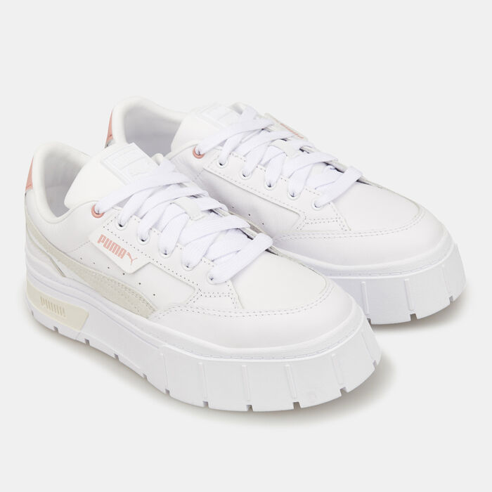 بوما حذاء مايزي ستاك للنساء أبيض image number 1