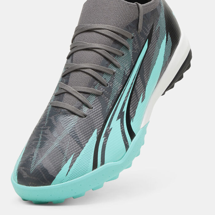 بوما حذاء كرة القدم الترا ماتش راش لملاعب عشبية للرجال رمادي image number 4